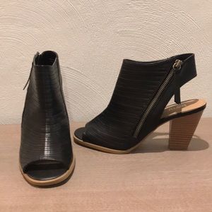 Dirty Laundry Heeled Open Toe Booties